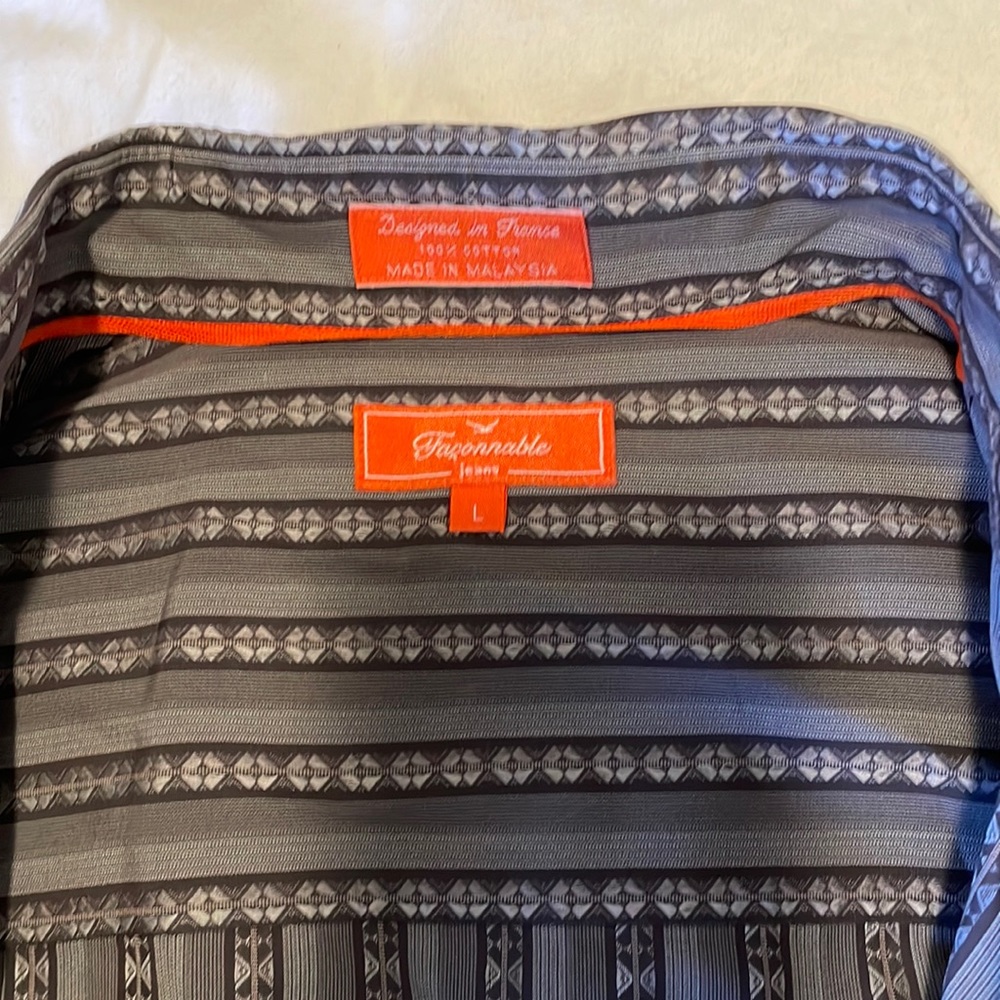 Faconnable dress shirt 100% Cotton